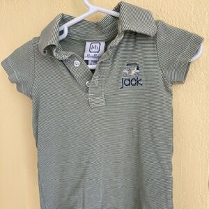 Lila + Hayes Polo Romper, "JACK"